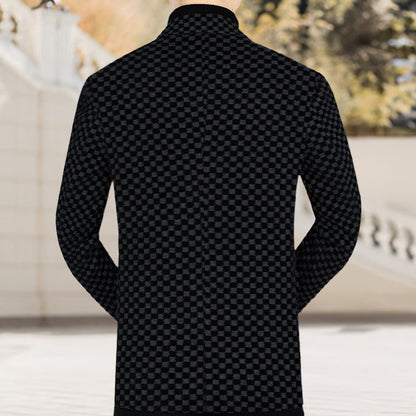 ❄️Winter Hot Sale🔥Men's Fleece-Lined Slim-Fit Casual Suit Jacket