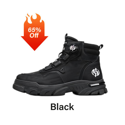 🔥65% OFF🔥Men's Outdoor Swivel Buckle Work Shoes 🔄👞 – Waterproof 💦, Anti-slip 🚶‍♂️, Comfortable , Breathable 🌬️