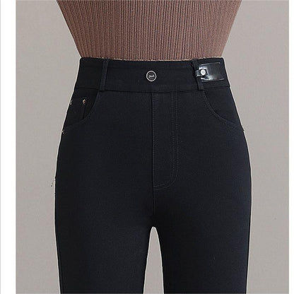 🔥HOT SALE 49% OFF💕Women's High Waist Slim Stretch Warm Skinny Jeans