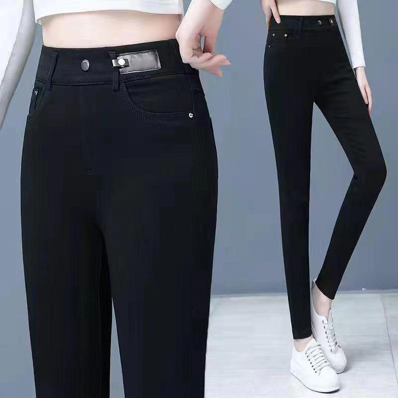 🔥HOT SALE 49% OFF💕Women's High Waist Slim Stretch Warm Skinny Jeans