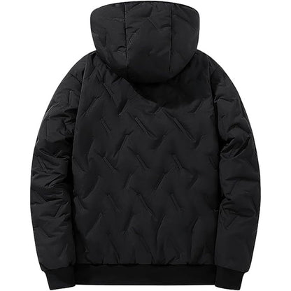 Men's Winter Warm Zipper Hooded Coat