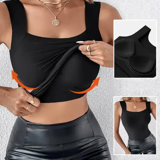 🌟2025 Hot Sale🌟Vormgevend tanktopje met ingebouwde bh