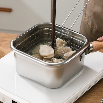 Multifunctionele Frituurset – Frituren, Koken, Vershouden & Groenten Wassen