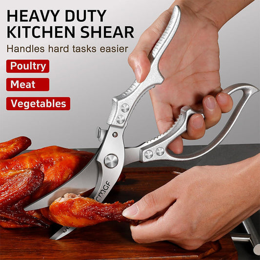 ✂️ Rasiermesserscharfe, hochwertige Küchenschere für Lebensmittel — präzises Schneiden leicht gemacht! Jetzt limitiert 50 % Rabatt! 🛒🔥