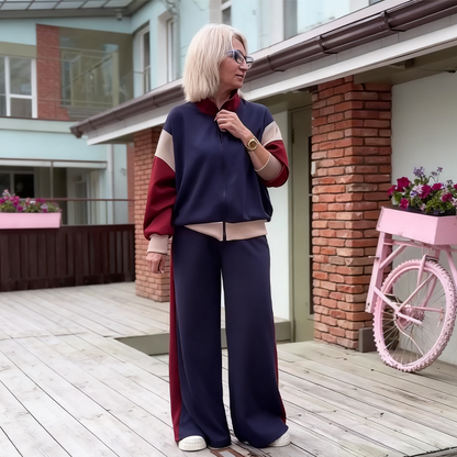 Dames Rits Jas & Broek 2-Delige Set