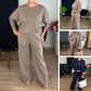 Elegant Lange Cardigan & Top & Broek 3-Delige Set
