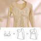 [ideal gift] Women’s Thermal Underwear With Built-In Bra