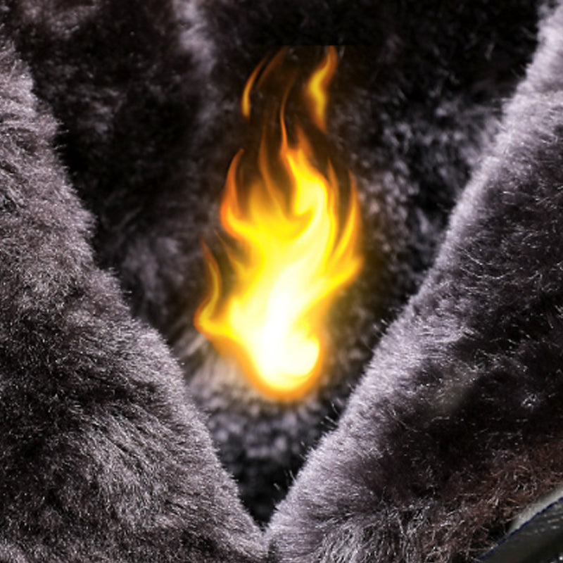 Women's Plush-Lined Winter Ankle Boots