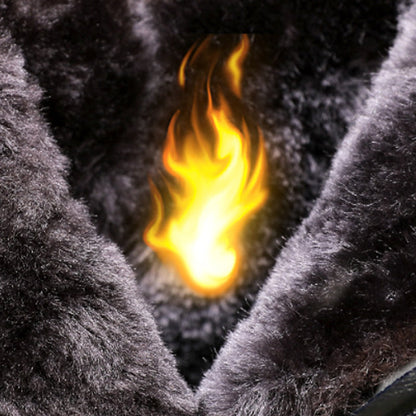 Women's Plush-Lined Winter Ankle Boots