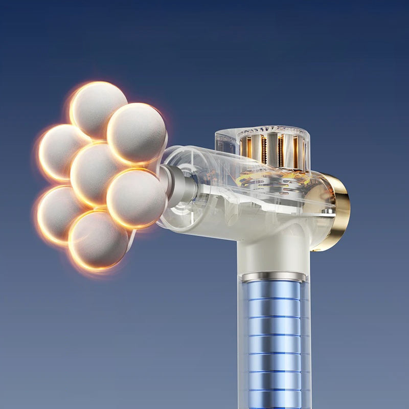 Multi-Head Smart Deep Tissue Massage Gun