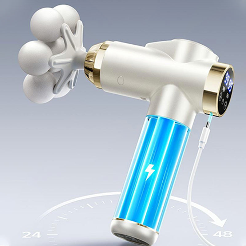 Multi-Head Smart Deep Tissue Massage Gun