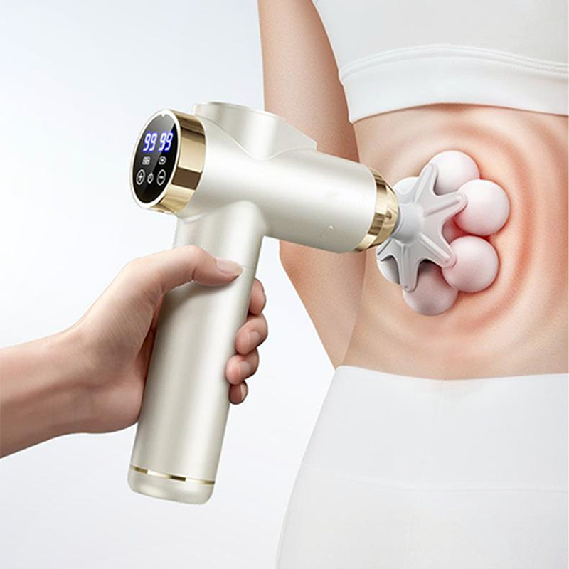 Multi-Head Smart Deep Tissue Massage Gun