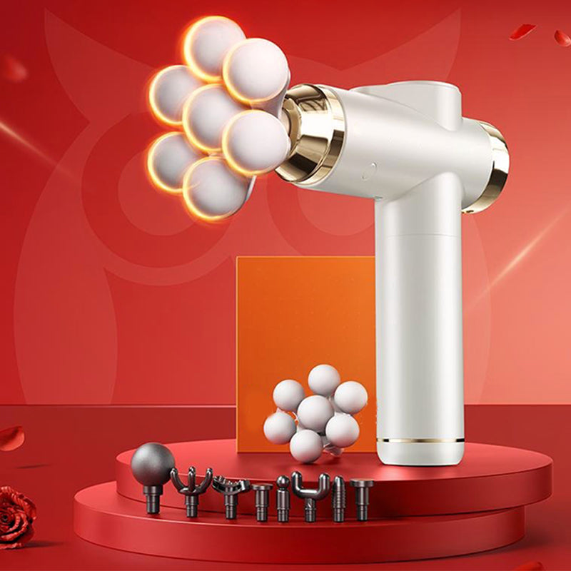 Multi-Head Smart Deep Tissue Massage Gun