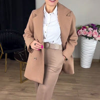 ⏳Limited-time 50% off⏰Women's 2-Piece Trench Coat & Trouser Set🧥👖