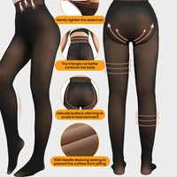 High-Density Thermal Seamless Tights